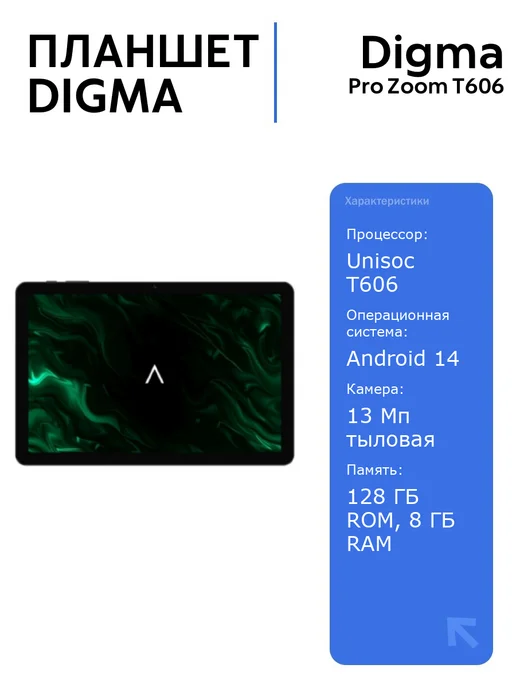 Pro Zoom T606 8Gb 128Gb 10.1