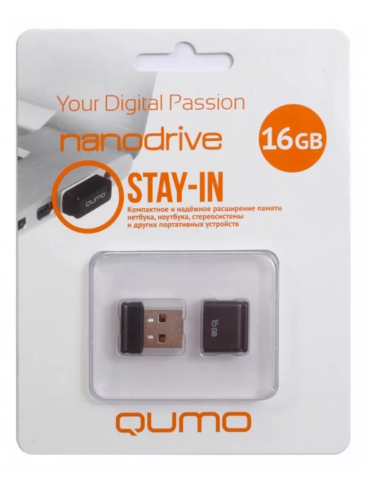16Gb QM16GUDNANOB USB 2.0